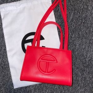 Red Small Telfar Bag